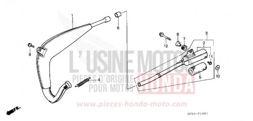 EXPANSIONSKAMMER (RG/RH/RJ/RK) CR80RJ de 1988